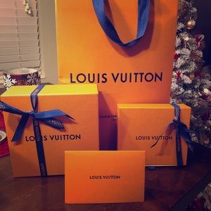 Louis Vuitton wallet and belt